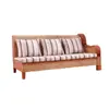 Sofá de Ratán Real Sofá de Ratán Sofá de Ratán Madera Maciza de Ratán Cama Chaise Sofá de Esquina Sofá de Esquina