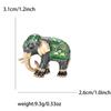 Broche de elefante esmaltado de aleación vintage, venta transfronteriza, exquisito broche de dibujos animados para hombre y mujer, para traje, cárdigan, ramillete, joyería.