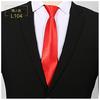 2024 nueva moda corbata perezosa cara brillante elegante temperamento traje de hombre corbata casual cuello con cremallera de poliéster