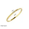 Pulseira de Aço Titânio Estilo Novo 2026 para Mulheres, Não Desbota, Luxo Leve, Alto Padrão, Moda Europeia e Americana, Joia de Pulseira Personalizada em Aço Inoxidável