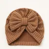 Chapéu Fetal para Bebê Estilo Europeu e Americano Toca com Laço para Bebê Chapéu Indiano para Bebê Touca Jacquard