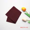 Algodón de punto jacquard liso rayado cuadrado pequeño fábrica Shengzhou al por mayor de punto toalla de bolsillo para hombre