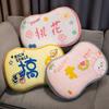 Linda Almohada de Espuma Viscoelástica de Rebote Lento para Siesta Almohada Pequeña Oficina Hora de Almuerzo Almohada para Dormir para Niños Removible y Lavable