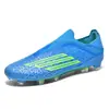 Nuevos zapatos de fútbol de corte bajo, antideslizantes y resistentes al desgaste, para hombre, mujer y adolescente, adecuados para entrenamiento profesional, directo de fábrica