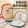 Botiquín Médico Portátil para Viajes, Viajes de Negocios, Uso al Aire Libre, Medicamentos Esenciales para el Hogar, Botiquín de Primeros Auxilios Médico, Bolsa de Almacenamiento de Medicamentos para Dormitorio Estudiantil