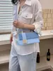 Bolso pequeño cuadrado de alta costura modelo 2026 nuevo bolso casual simple para mujer bolso de hombro cruzado moderno para ir al trabajo y llevar en la mano
