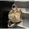 Bolsa de Tela de Nylon 2024 Verano Nuevo Estilo Bolso de Mano para Mujer Moderno Bolso Cruzado para Oficinista Bolso de Hombro Casual