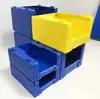Directamente de Fábrica, Cajas de Almacenamiento para Almacén de Cartón Corrugado con Panel Hueco de PP Apilables, Personalizables en Color y Tamaño