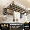 Toallero con Ventosa Barra Colgante sin Perforaciones para Baño Estante de Almacenamiento para Baño Integrado Ducha Baño Almacenamiento Toallero
