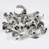 Expansor de Orelha Novo Produto Transfronteiriço Prata Retrô Cabeça de Pássaro em Forma de U Piercing Punk Personalizado Peça Única Joia de Expansão de Orelha de Cobre 8-25mm