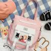 Bolso de hombro para estudiantes de secundaria, bolso de mensajero con hoja de carbón periférica para matar fantasmas, de anime Zhilang, para hombres y mujeres, estudiantes de secundaria.