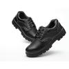 Zapatos de Protección Laboral con Puntera de Acero Resistentes al Desgaste Transfronterizos, Cuero de Microfibra, Antiaplastastamiento, Antipenetración, Antideslizantes, Resistentes a Salpicaduras
