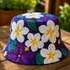 Colección de sitios web independientes transfronterizos nuevos de 2026: Sombrero de pescador y sombrero para el sol versátiles de arcoíris con estampado digital 3D y bordado acolchado, aptos para hombres y mujeres