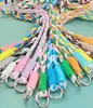 Nuevo Color Cordón para Teléfono Móvil Trenzado de Tres Hilos Largo y Corto Cuerda para Bolso Cruzado Casual Cuerda para Tetera