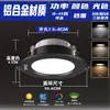 Foco empotrado Op 75mm luz LED para techo de casa foco reflector sala de estar luz de cobre luz de cubo de techo luz simple