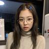 Jennie Mesmo Estilo Óculos Das Mulheres Óculos Planos Anti-Azul Luz Estilo Coreano Na Moda ins Wu Xin gm Cyber Celebridade Óculos Míopes Armação