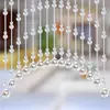 Cortina de Cuentas de Calabaza de Cristal Estilo Nuevo Cortina para Puerta Cortina Divisoria para Baño para Bloquear Vista de Puerta a Puerta Cocina Dormitorio Cortina Colgante Baño