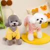 Roupa de Pelúcia de Quatro Pernas para Cães, Roupa para Pets de Cães Pequenos e Gatos, Roupa de Lã de Quatro Pernas com Gola 24 Cores para Outono e Inverno