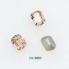 Dongzhou K9 Octagonal Geométrico Diamante DIY Accesorios para Joyería Aro para el Cabello Pendientes Adornos de Diamante de Cristal Diamante de Forma Especial Fondo Puntiagudo Uña de Arte Diamante