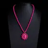 Collar Turquesa Estilo Étnico Retro Bohemio Collar Apilado Estilo Vaquero Occidental Cadena de Suéter de Alta Gama