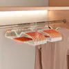 Perchas Domésticas para Ropa, Antideslizantes, Anti-Arrugas, Diseño de Doble Hombro, Adecuadas para Uso tanto Seco como Húmedo