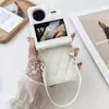 Funda de Moda para Teléfono vivoXFlip de Cuero con Patrón de Diamantes Nuevo de Gama Alta Funda Plegable vivoxflip