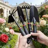 Set de Palas de Jardín para Uso Doméstico: Plantación de Flores, Verduras, Suculentas y Herramientas de Cultivo de Suelo