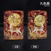 Serie Di Nuo de Seis Caras Impresa a Color Múltiples Patrones Exquisito Rueda de Amolado Retro Encendedor a Prueba de Viento de Queroseno Regalo Dropshipping