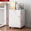 Archivero, Archivero Móvil de Oficina, Gabinete de Almacenamiento de Madera Multicapa Debajo del Escritorio, Gabinete Bajo de Pie, Archivero