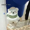 Bufanda de Peluche de Dibujos Animados Bufanda de Oso Muñeco Perro Broche Oso Oso Decoración de Mochila Escolar Accesorios para la Cabeza Accesorios para la Ropa Accesorios