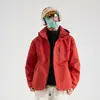 Chaqueta de Trekking Tres en Uno Estilo Bo Tong para Hombres y Mujeres con Forro Polar Resistente al Viento Impermeable Ropa para Exteriores Entrada al Tíbet Ropa de Montañismo Chaqueta Softshell