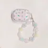 Adequado para Condições de Água Fraca, Clipe de Orelha com Pingente de Flor Borboleta DIY Desenho Animado, Capa Protetora Bluetooth Aberta para Fones de Ouvido