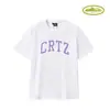Marca de moda estadounidense Corteiz Camiseta Casual Deportiva Holgada de Manga Corta con Estampado de Barco de Crucero Alcatraz para Pareja