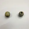 Cuentas de resina 12*12mm mate con agujero grande para manualidades, accesorios de ropa, cordones de zapatos, cadenas para bolsos, llaveros, colgantes, accesorios para cordones
