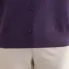 Suéter de punto de cuello redondo para mujer de mediana edad, top elegante para mujeres de mediana edad y mayores, nuevo suéter de lana de primavera y otoño para mujer