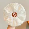 Scrunchie de renda estilo coreano para mulheres, elástico de rabo de cavalo de alta qualidade, alta elasticidade e faixa de cabelo durável
