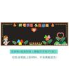 Pegatinas decorativas de pared con periódico de pizarra, diseño de aula, pared con tema de salud de jardín de infantes, pegatinas de pared de cultura de escuela primaria