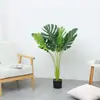 Árvore de simulação planta bonsai planta em vaso shopping center escritório sala de estar decoração flor flor artificial planta verde banana de viajante atacado