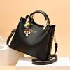 Bolso Bandolera para Mujer, Bolso de PU para Mujer al por Mayor, Bolso de Hombro Versátil, Bolso de Mano Sencillo y Elegante, Bolso Cuadrado Pequeño