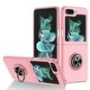 Funda protectora plegable para Samsung Z Flip con soporte de anillo, 20% de descuento, Cubierta protectora anticaídas para Galaxy Z Flip