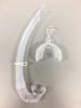 Snorkel para Buceo Libre Pajita de Silicona Líquida Húmeda Plegable Boquilla de Silicona Curvada Suave y Cómodo Transfronterizo