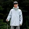 Chaqueta softshell exterior sin marca para hombre y mujer, cortavientos, impermeable y resistente al frío, adecuada para primavera y otoño, ropa versátil casual para montañismo