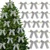 Acessórios de laço de veludo, embalagens de presente populares para exportação, decoração de casa para festas de casamento, enfeites de árvore de Natal