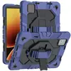 Xiaomi Pad7 11.2 pulgadas 3 en 1 Anticaídas PC+Silicona Soporte Giratorio 360 Grados Correa de Mano Funda Protectora