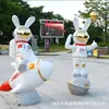Escultura de Mascota Personalizada de Fibra de Vidrio, Señal de Puerta de Dibujos Animados, Personaje para Exteriores, Pieza Decorativa de Resina Impresa en 3D