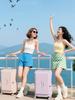 Malas de Viagem Dropshipping Transfronteiriço 2025 para Mulheres, Mala de Rodinhas Larga, Forte e Durável, Espessada, Grande Capacidade, Caixa com Senha, 26 polegadas