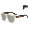 Fábrica de Fabricante Hecho a Medida Gafas de Sol Cóncavas Inversas Estilo Europeo y Americano para Mujeres y Hombres, Cuadradas de Marco Grande de Moda Gafas de Sol Anti-UV