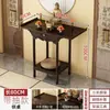 Mesa de Incenso para Uso Doméstico, Altar Budista, Santuário de Madeira Não Maciça, Mesa de Tiras em Novo Estilo Chinês, Gabinete de Altar do Deus da Riqueza, Mesa de Entrada
