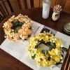 Decoração de Porta Flores Penduradas, Flores Silvestres, Castiçais, Guirlandas, Sala de Estar em Casa, Mesa de Jantar, Decorações de Entrada, Artigos para Casamento, Adereços de Fotografia