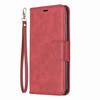 Adecuado para Iphone11 Funda de Cuero con Patrón de Oveja 13Promax Tarjetero Lanyard Funda de Cuero 6S/7 Funda de Teléfono Tipo Libro